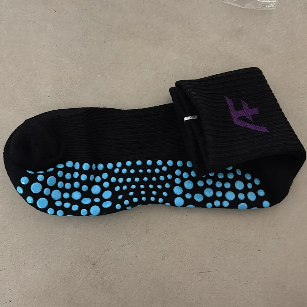 Sale! NIB AF black crew, grip socks for Pilates and Barre